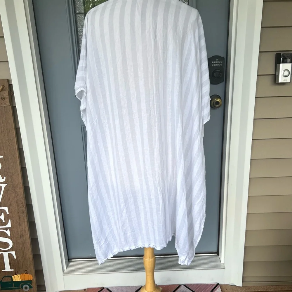 Cynthia Rowley Striped Kimono Cover-up